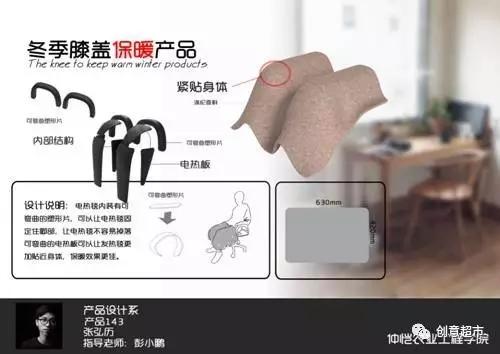 張弘歷—膝蓋保暖電熱毯